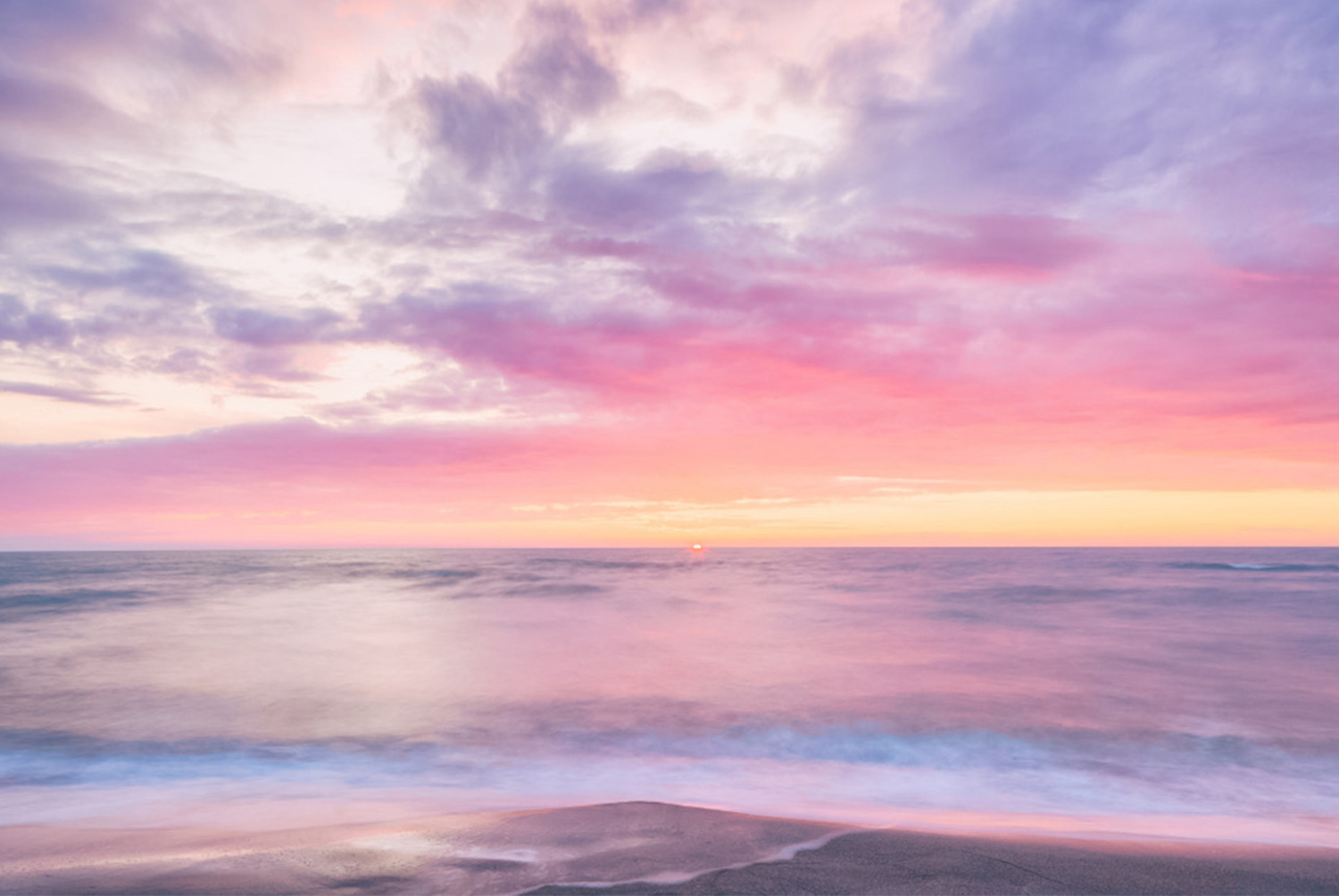 夕霞